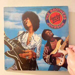 The Brothers Johnson - Look Out For #1 LP funk soul disco